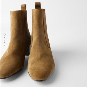 Zara Mid-Height Heeled Ankle Boots